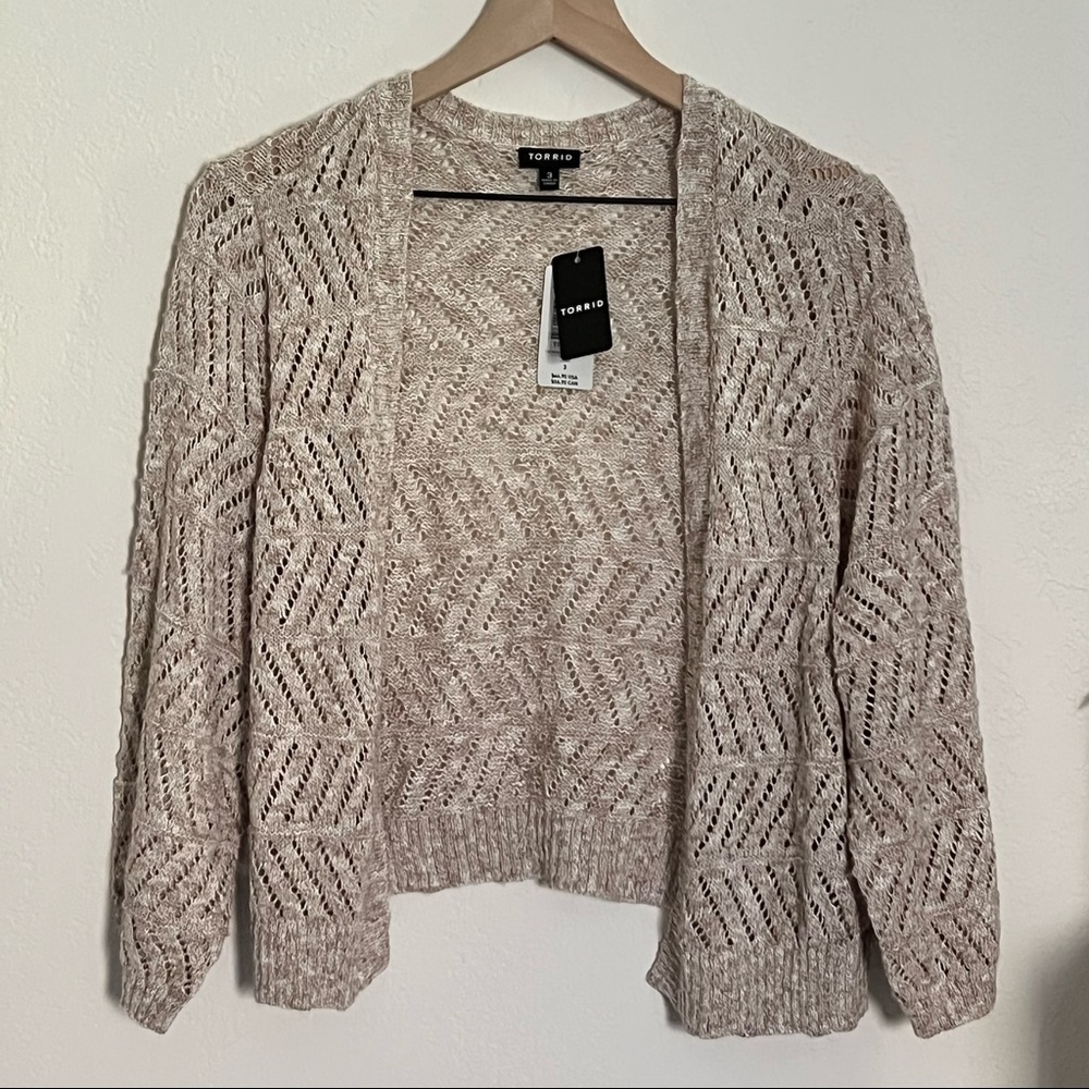 TORRID Size 3 cardigan sweater NWT